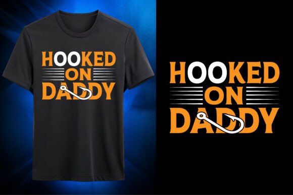 Hooked on Daddy SVG: Modern Design for Creative Projects
