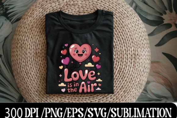 Love is in the Air Heart Design: A Versatile Creative Asset