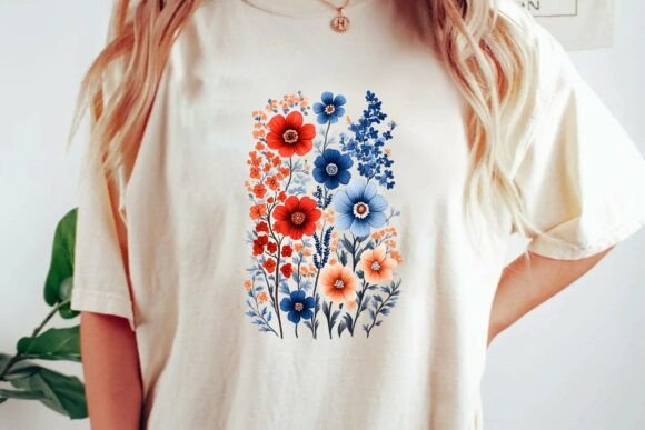 Vintage Wildflowers Bouquet: A Bold Floral Design for Creative Projects